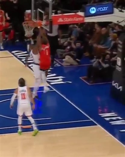 Top Plays of 2025 (NBA): Amen Thompson Dunk vs Knicks (pt 16) #nba #rockets #topplays