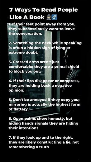 7 Body Language Tricks To Read Anyone Instantly 🕵️‍♂️
