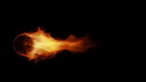 Fireball Flame Element Alpha Channel