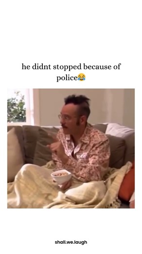 Shall we laugh? on Instagram: "This video features a 12-second clip from the cult-classic sitcom Arrested Development, where the character Tobias Fünke defends his ill-fated career choice. The scene is captioned "he didnt stopped because of police 😂" to emphasize the oblivious and unintentional humor Tobias is famous for. As he attempts to explain his dual background as an "analyst" and a "therapist," he proudly combines the two terms into a single, unfortunate title that leads to immediate leg