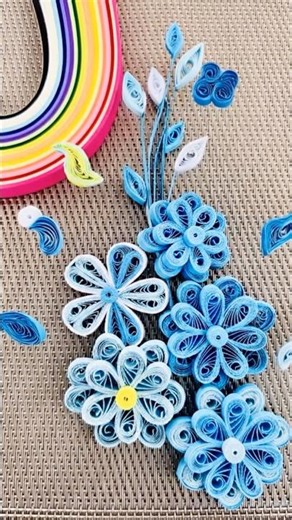Floating quilling AI #quilling #diy #colourpapercraft #colourpapercraft #tutorial#ai