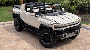 Lego GMC Hummer EV Has Powered Functions Including Crab Walk
