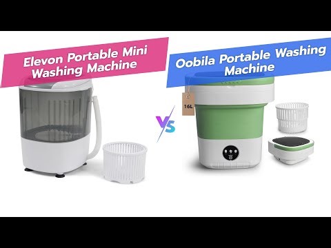 Portable Washer Showdown: Elevon Mini vs. 15.8L Upgraded Mini Washer 🧼💥