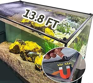 Fish Tank Divider 75 Gallon Clear, Aquarium Divider, Isolation Board with Suction Cups