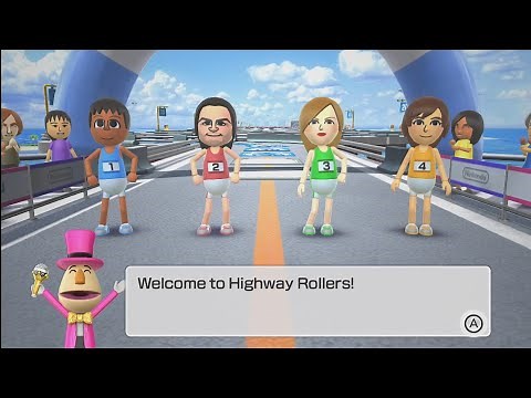 Wii Party U - Highway Rollers - Master Difficulty