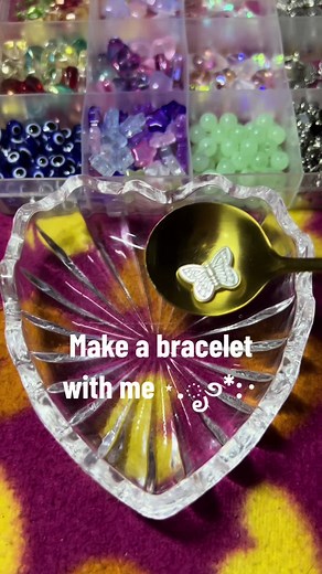 How to Make a Pastel Butterfly Bracelet
