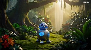 Droid Explorer in Mystic Jungle AI Video Workflow