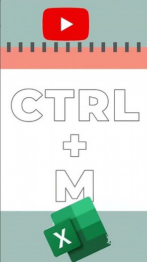 CTRL M in Excel | Learn Shortcut keys in Excel #shortcut #ytshorts #exceltips #exceltricks
