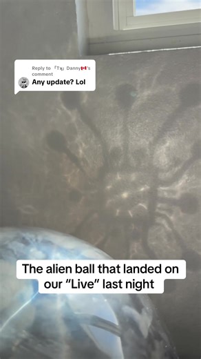 El objeto alienígena que aterrizó en nuestra transmisión en vivo