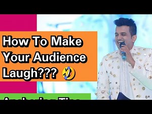 How to make audience laugh? Learn Anchoring | Public Speaking Tips | Anchoring Tutorial