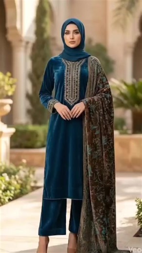 Freya Velvet Embroidered Ready Ai genrated content #outfit #pakistanisuitsinuk #pakistanisuitsonline #pakistanisuit #tiktokmademebuylt
