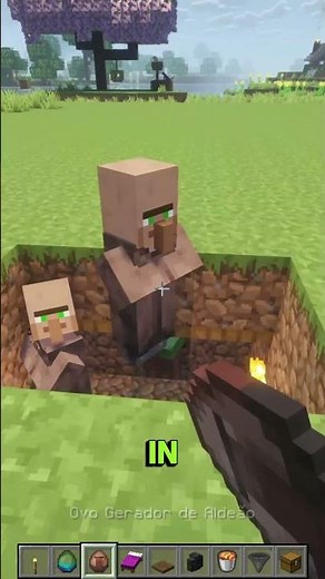 Starter Farms in Minecraft - Iron Farm Tutorial Minecraft. #minecraft #viralshorts