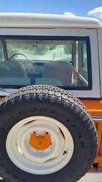 1974 Ford Bronco full frame off restoration walk around video #classicbronco #classicford