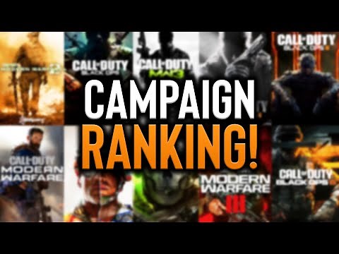 Every Call of Duty Campaign Ranked! (w/ Black Ops 6)