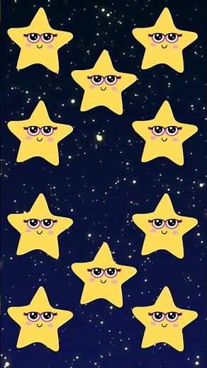 Count Stars with Music | Learn Numbers 1 to 10 | Magical Shorts for Kids