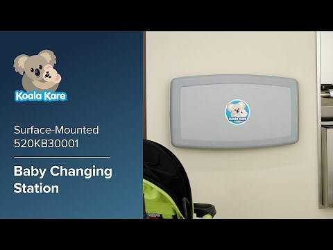Koala Kare Surface Mounted Baby Changing Station