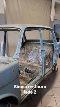 Restauro Simca 1000 GLS del 1968 (Fase 2) #simca #classicrestoration talbot #oldcars #classiccar