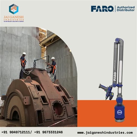 #faroarm #3dscanning #quantumx #portablecmm #laserlineprobe #manufacturinginnovation #jaiganeshindustries #authoriseddistributor #geomatics | Jai Ganesh Industries