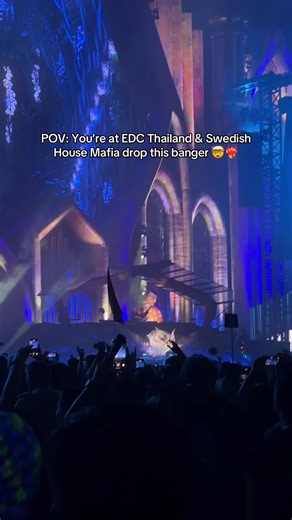 Magical moments with @Swedish House Mafia at @EDC Thailand 🙌
