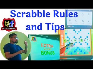 Scrabble Rules and tips// Popular Game//