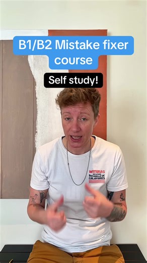 B1/B2 English Course: Fix Mistakes & Sound Natural