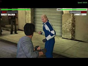 Rocky Balboa - PSP (PPSSPP) Rocky Balboa vs Tommy Gunn - Historical Fight