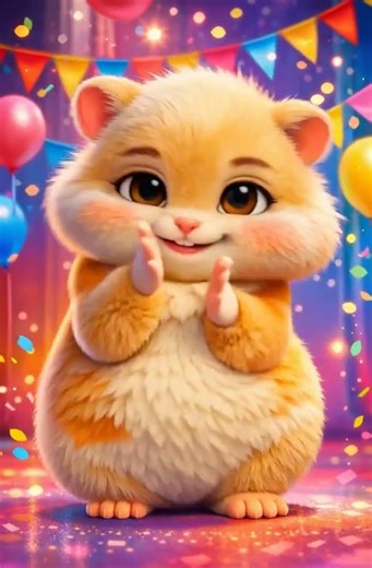 The Cutest Fluffy Hamster Ever! 🐹✨