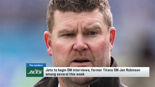 Pelissero: Jets to begin GM interviews with Jon Robinson this week | 'NFL GameDay Morning'