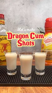 Dragon C*m Shots 🐲💦 #shots #drinks #tipsygoat | Tipsy Goat Cocktails