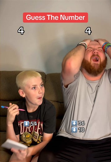 Guess the Number Challenge with Father and Son!