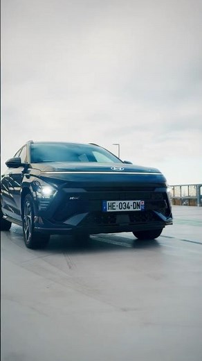 Hyundai KONA Hybrid en action