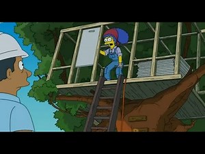 The Simpsons Marge Builds Bart The Ultimate Treehouse