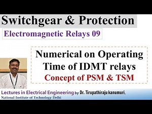SGP309 Numerical on Operating Time of IDMT relays