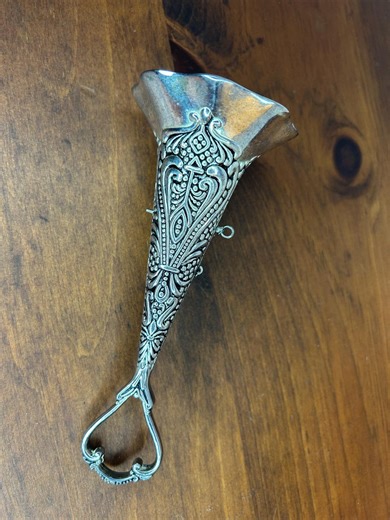 Antique Silverplate Mussie Tussie Victorian Bouquet/ Posey Holder - Etsy