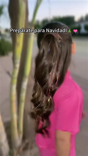 💕¡BRILLA EN CADA FIESTA NAVIDEÑA! ✨ Mis brillitos navideños para el cabello son súper fáciles de usar (¡listos en 10 segundos! 💫) #México#BuenFinEnTikTokShop#hairtinsel #beauty#christmashair