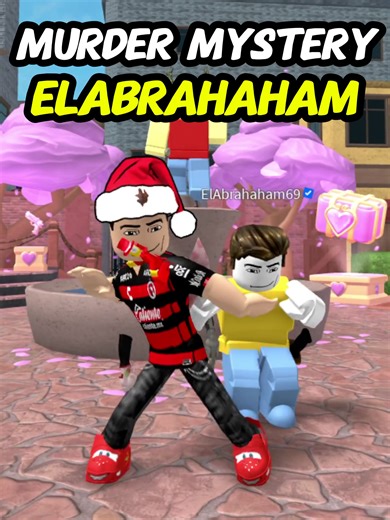 Esta Fue mi primera vez en Murder Mystery Con Elabrahaham#robloxgames #brainrot #fyp #murdermystery2@Abrahaham