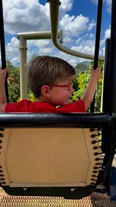 I literally love this ride. Wendy has about 3 inches before she can no longer go on this ride. | Every Day Disney Kids