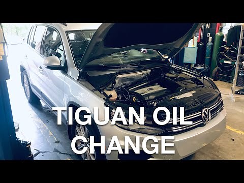 Volkswagen Tiguan oil change how to