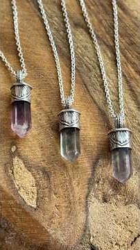 How it’s made | Fluorite pencil crystal collection | Handmade silver jewellery | Tutorial