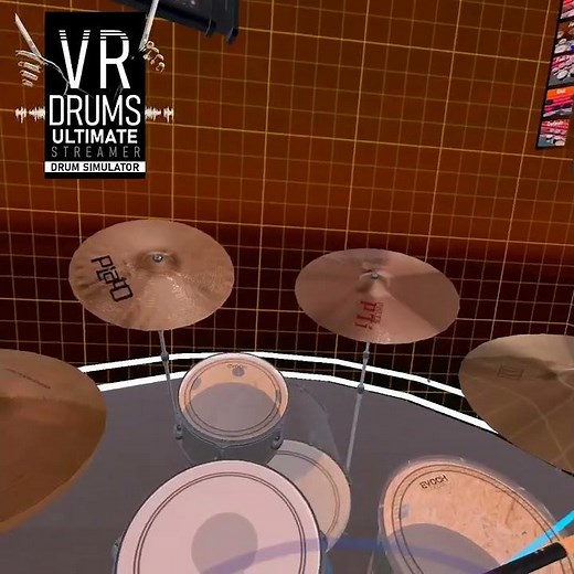 Preset Drum Kits now included - VR Drums Ultimate Streamer #drummer #metaquest