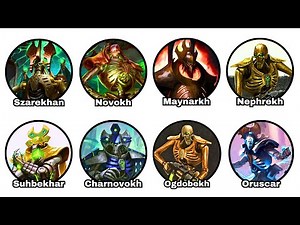 Every Necron Dynasty Explained in 13 Minutes