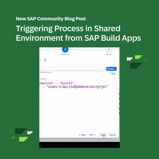 1.3K views | 欄 Building better together in SAP Build Apps!  Daniel’s latest blog shares how the community is collaborating to improve workflows in shared environments — with practical tips, tricks, and insights to help us all work smarter. Check it out: https://sap.to/6186f4Cpw | SAP Community | Facebook