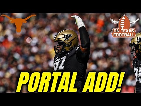 BREAKING: Defensive Lineman Cole Brevard is a Longhorn! | Transfer Portal | Texas Football | Purdue