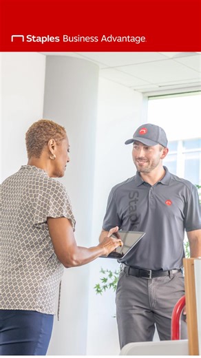 With next-day delivery to over 98% of the US, stay stocked with the essentials that make the workday work for your team. | Staples