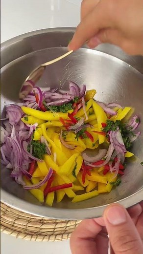 Mango salad #delicious #recipes #easyfood