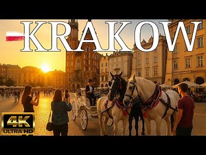 Silent Evenings in Kraków | City Walks Through Timeless Streets | 4K HDR