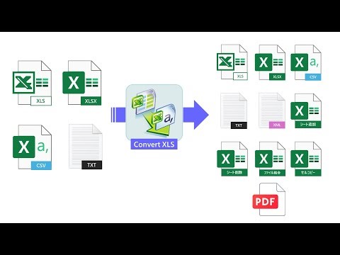 Excel変換ファイル変換ソフトの Convert XLS のご紹介