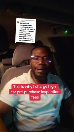 Replying to @goldenheartcares0This is why I charge high car pre-purchase inspection fees