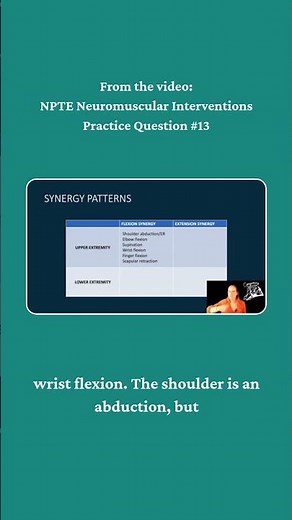 Synergy Patterns Flexion Quick Tips