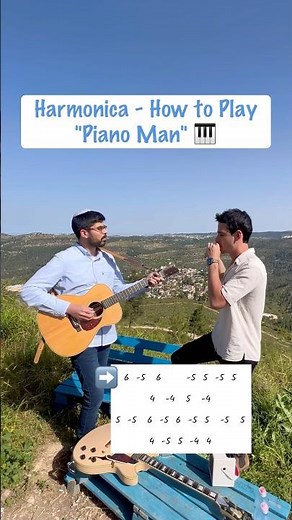 The most iconic harmonica solo - Piano Man